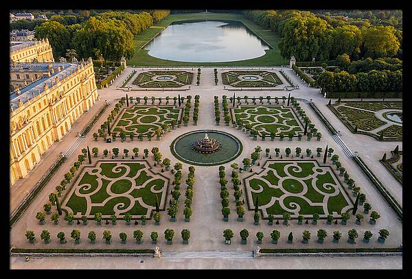 Palace Gardens From Above