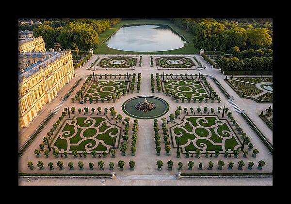 Palace Gardens From Above