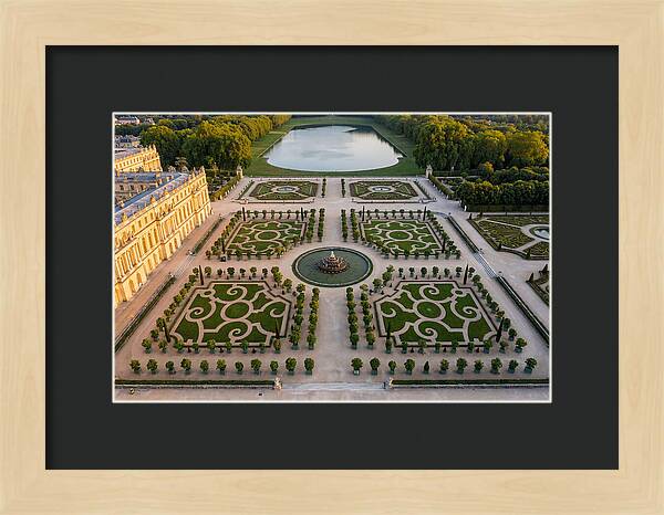 Palace Gardens From Above