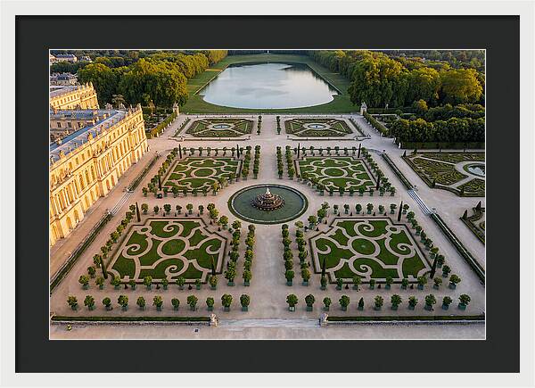 Palace Gardens From Above