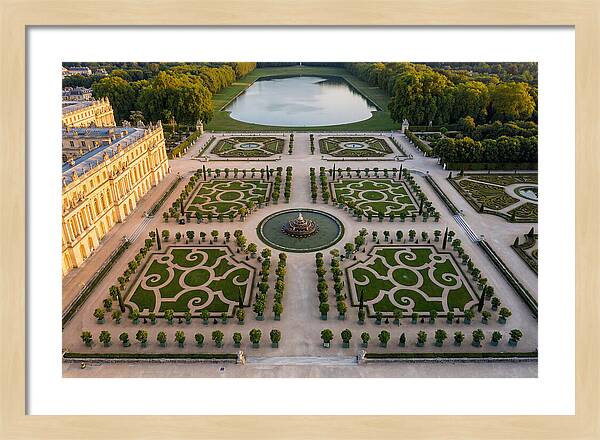 Palace Gardens From Above