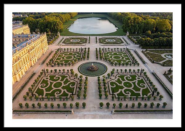 Palace Gardens From Above