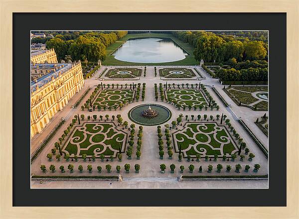 Palace Gardens From Above