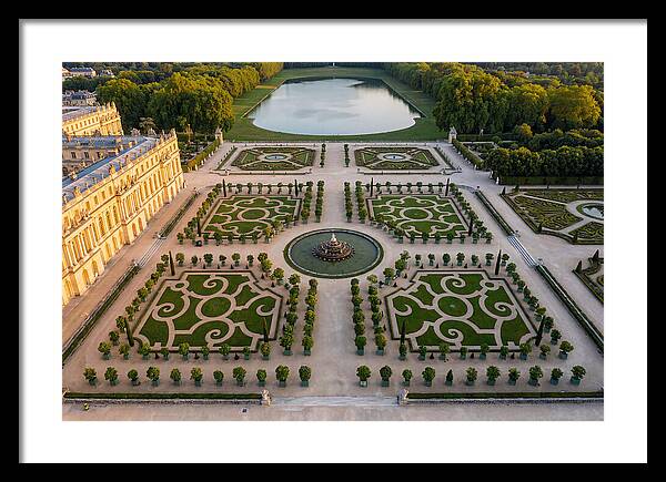 Palace Gardens From Above