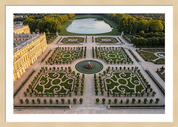 Palace Gardens From Above