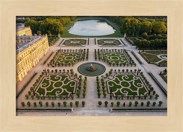 Palace Gardens From Above