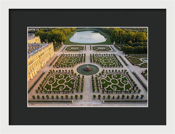 Palace Gardens From Above