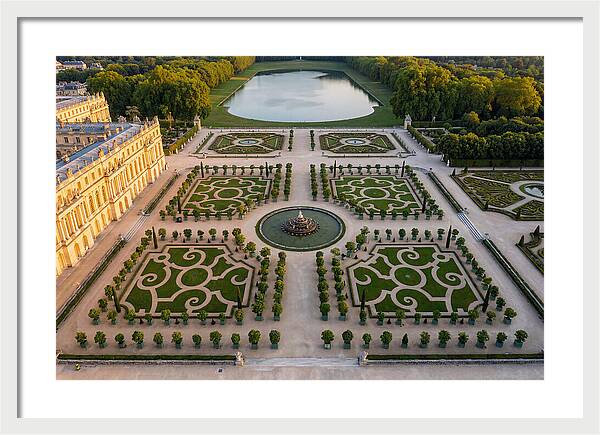 Palace Gardens From Above