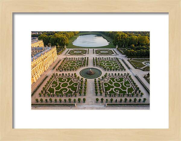 Palace Gardens From Above