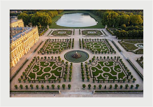 Palace Gardens From Above