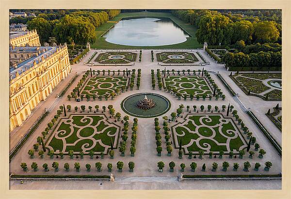 Palace Gardens From Above