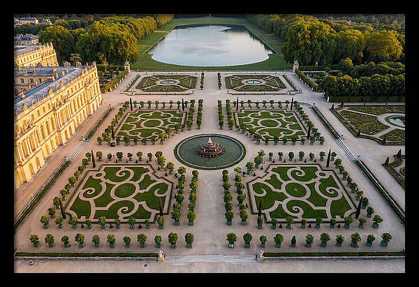 Palace Gardens From Above