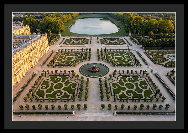 Palace Gardens From Above