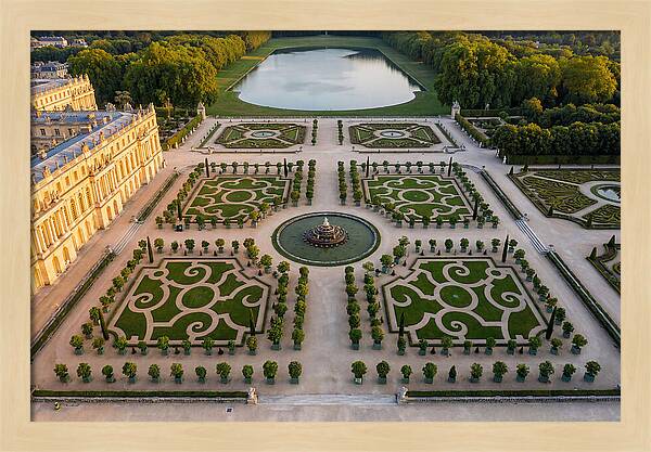 Palace Gardens From Above