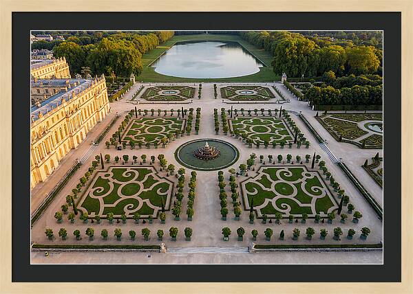 Palace Gardens From Above