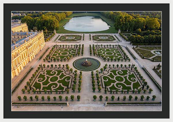 Palace Gardens From Above