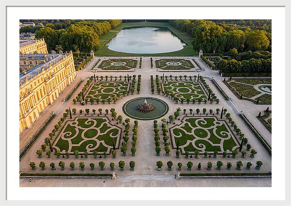Palace Gardens From Above