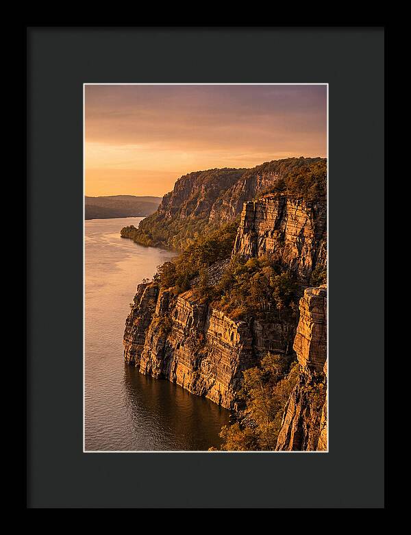 Palisades At Sunset