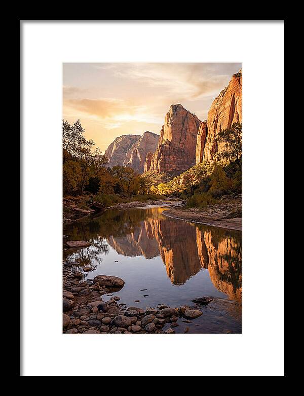 Palisades Reflected In Tranquil Waters