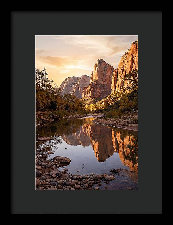 Palisades Reflected In Tranquil Waters