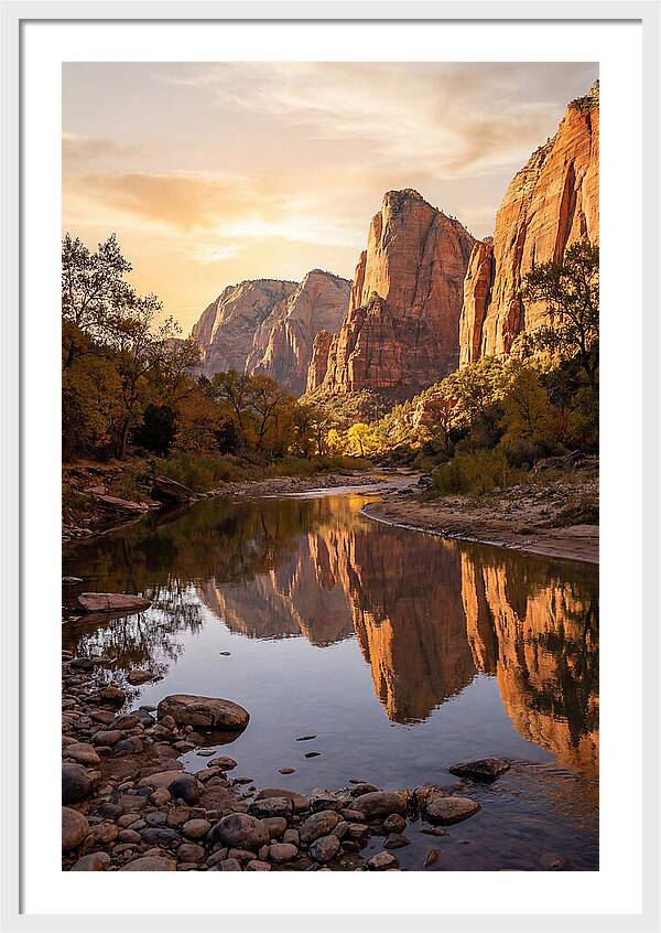 Palisades Reflected In Tranquil Waters