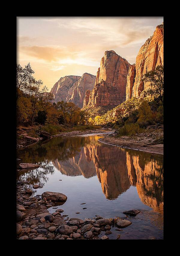 Palisades Reflected In Tranquil Waters