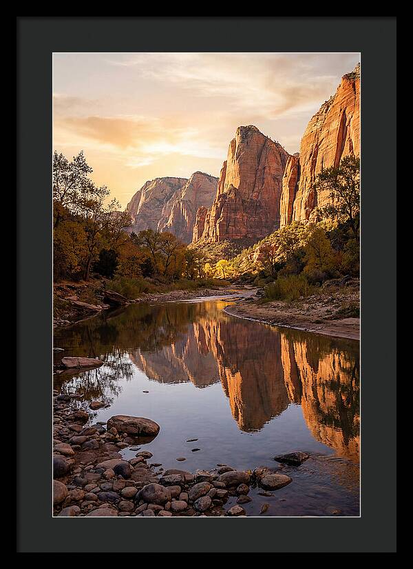 Palisades Reflected In Tranquil Waters