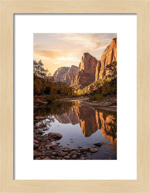 Palisades Reflected In Tranquil Waters