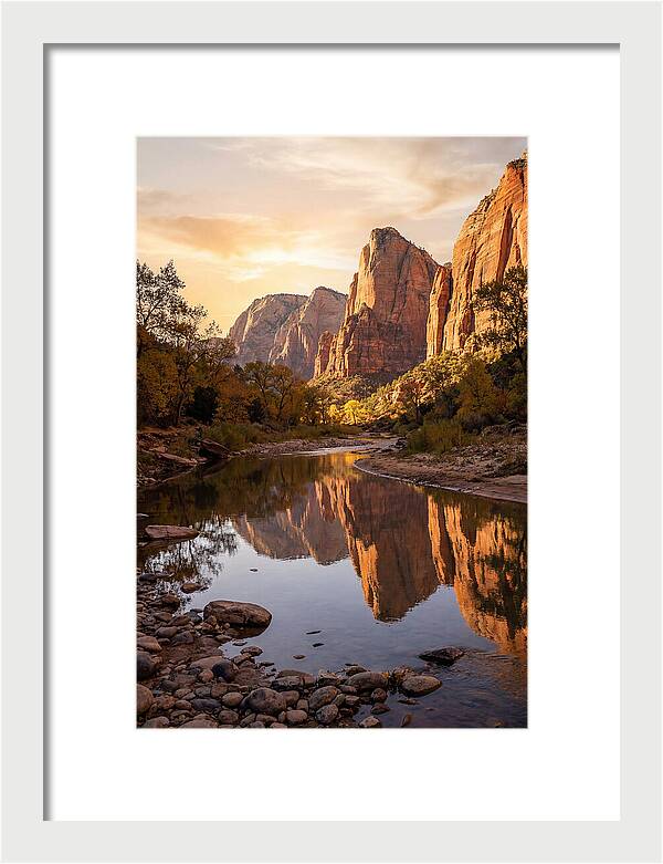 Palisades Reflected In Tranquil Waters
