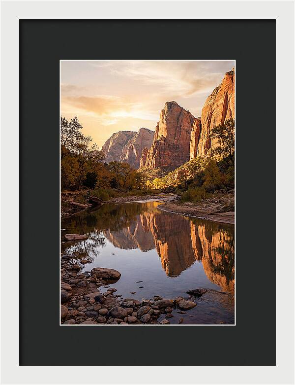 Palisades Reflected In Tranquil Waters