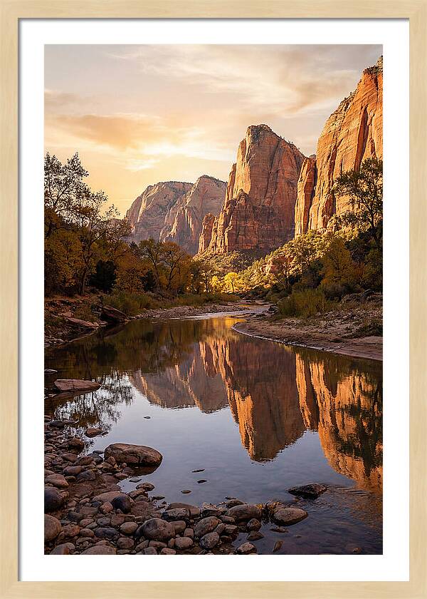 Palisades Reflected In Tranquil Waters