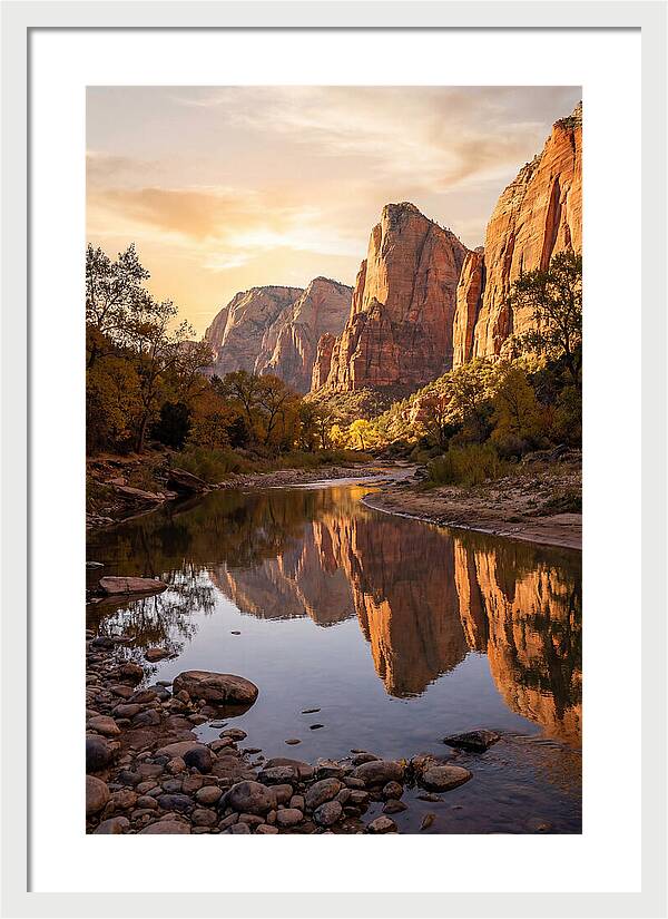Palisades Reflected In Tranquil Waters
