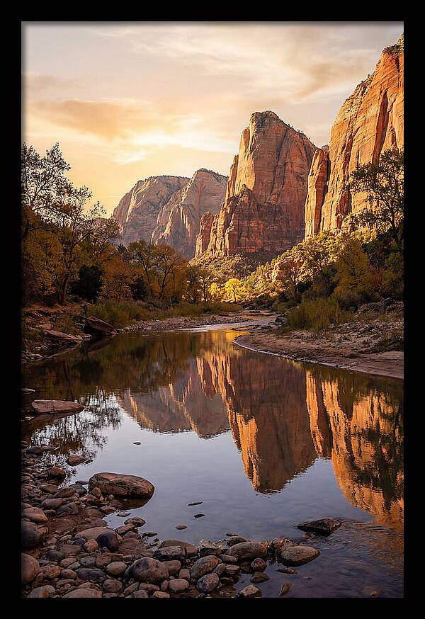 Palisades Reflected In Tranquil Waters