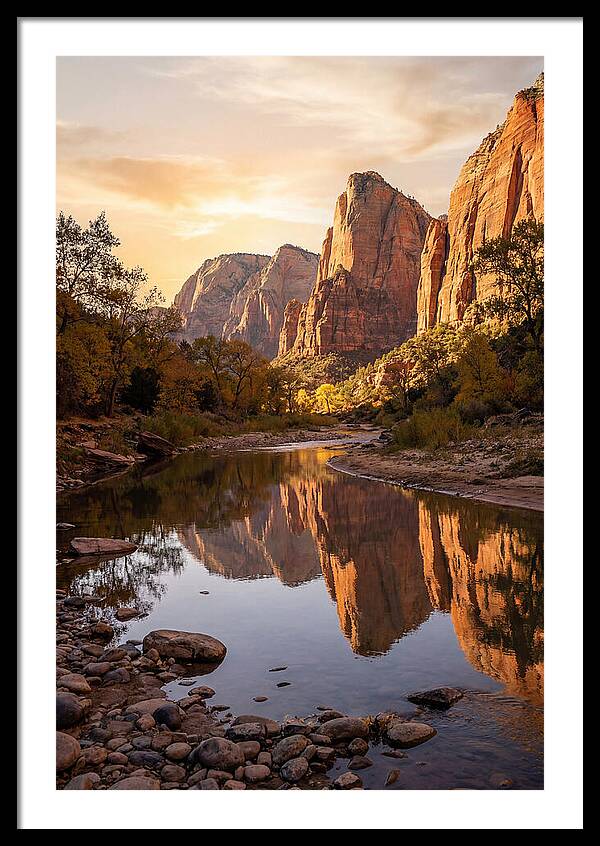 Palisades Reflected In Tranquil Waters