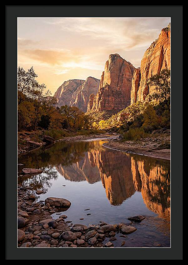 Palisades Reflected In Tranquil Waters