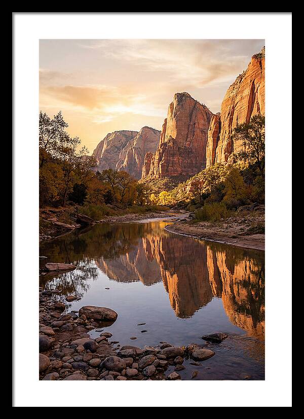 Palisades Reflected In Tranquil Waters