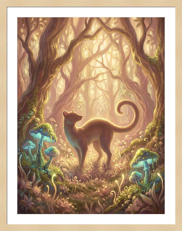Palm Civet In Enchanted Forest