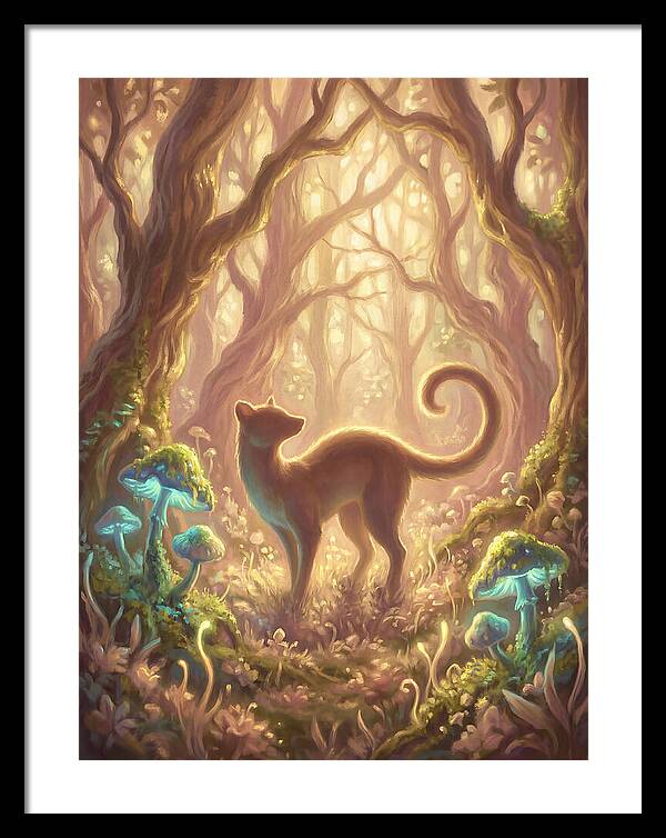 Palm Civet In Enchanted Forest
