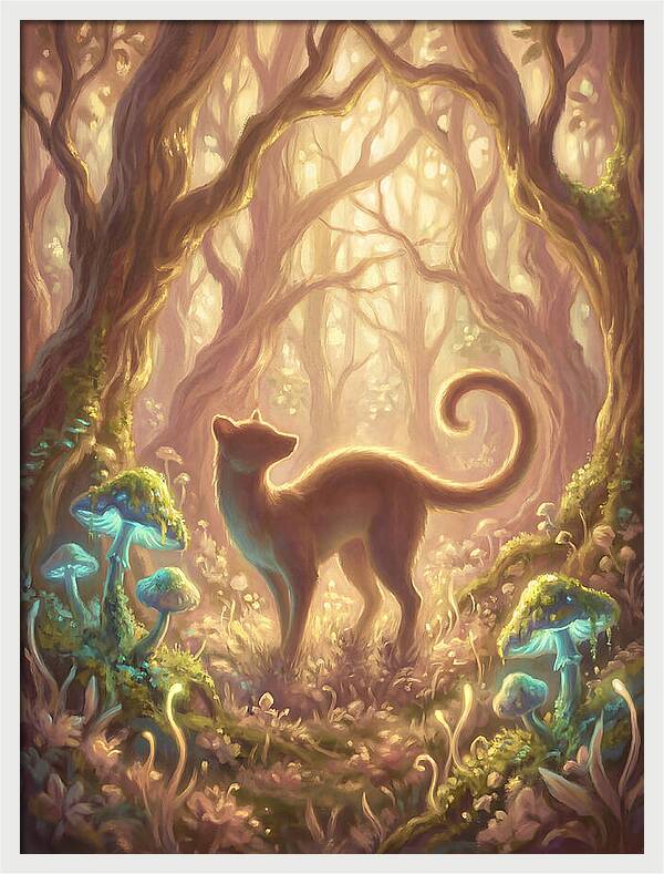 Palm Civet In Enchanted Forest