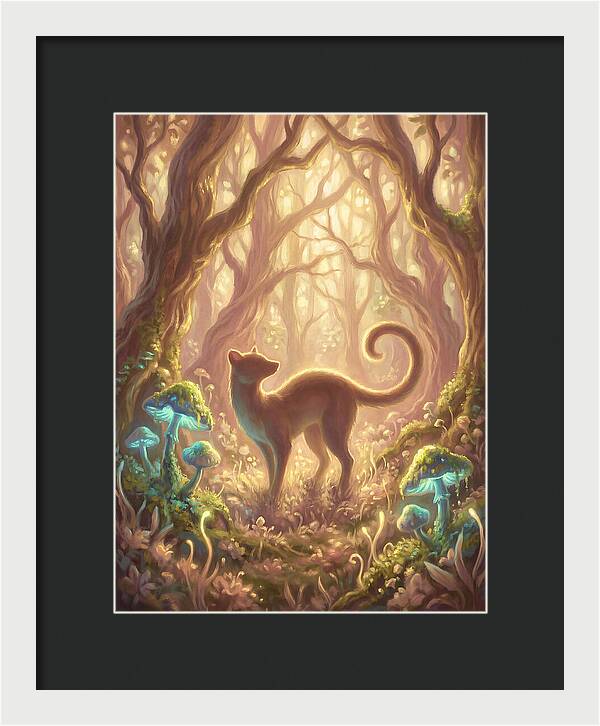 Palm Civet In Enchanted Forest