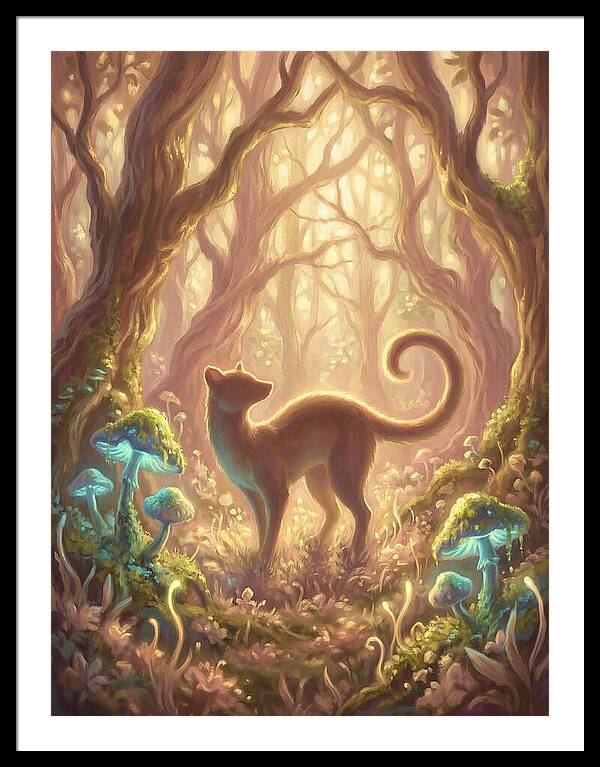 Palm Civet In Enchanted Forest
