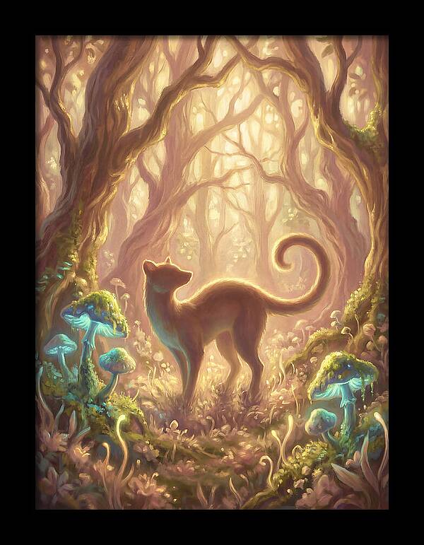 Palm Civet In Enchanted Forest