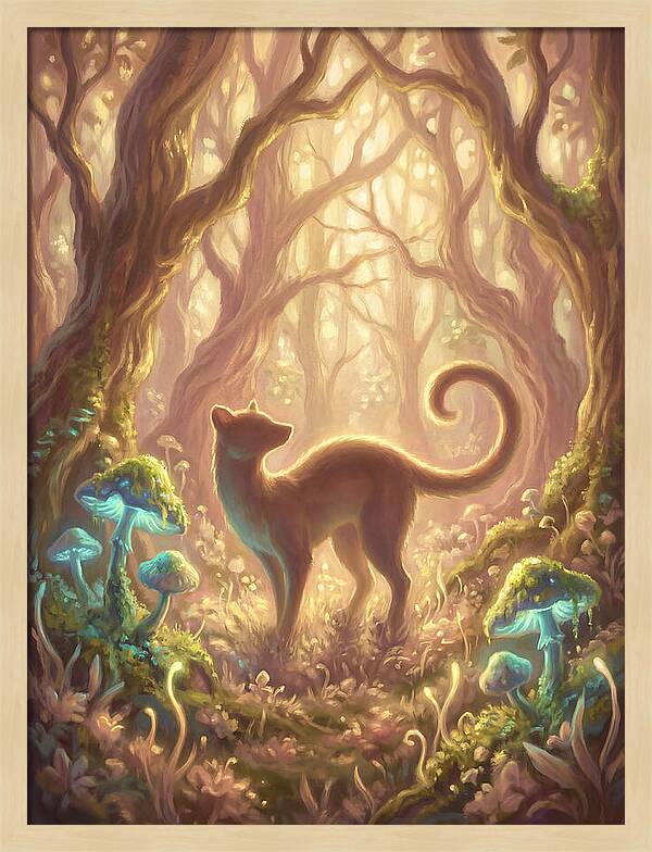 Palm Civet In Enchanted Forest
