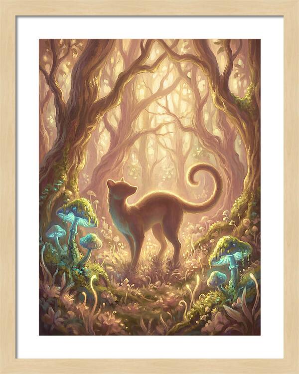 Palm Civet In Enchanted Forest
