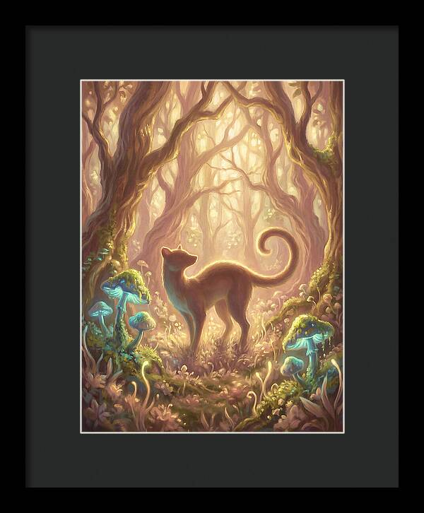 Palm Civet In Enchanted Forest