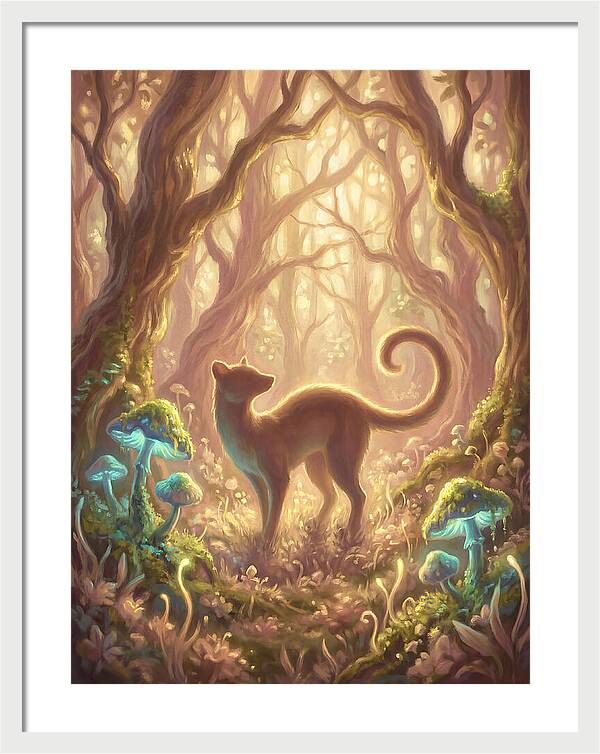 Palm Civet In Enchanted Forest