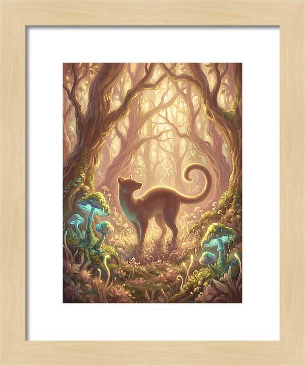 Palm Civet In Enchanted Forest