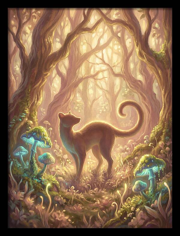 Palm Civet In Enchanted Forest