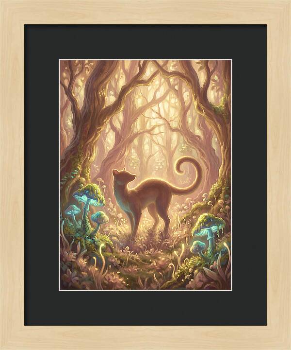 Palm Civet In Enchanted Forest