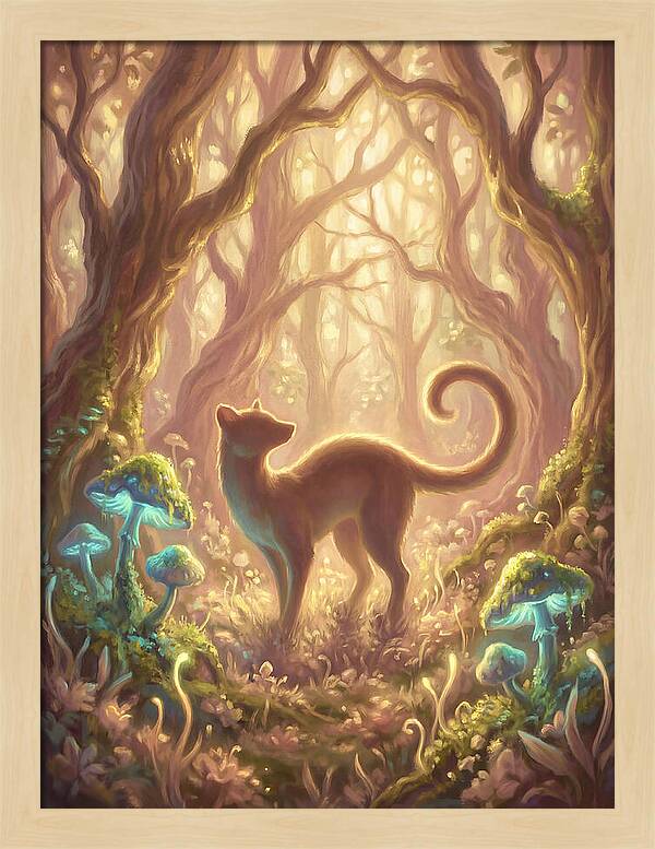 Palm Civet In Enchanted Forest